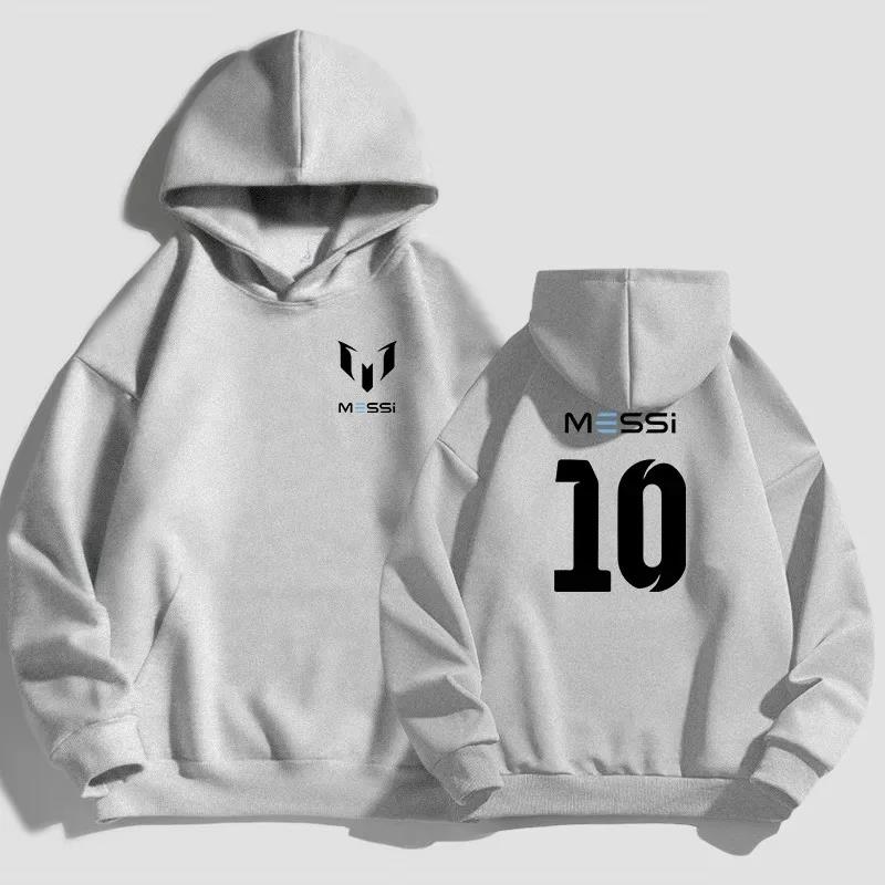 Streetwear Brand Hoodie - Mess-i Soccer Luxe merk grafische heren
