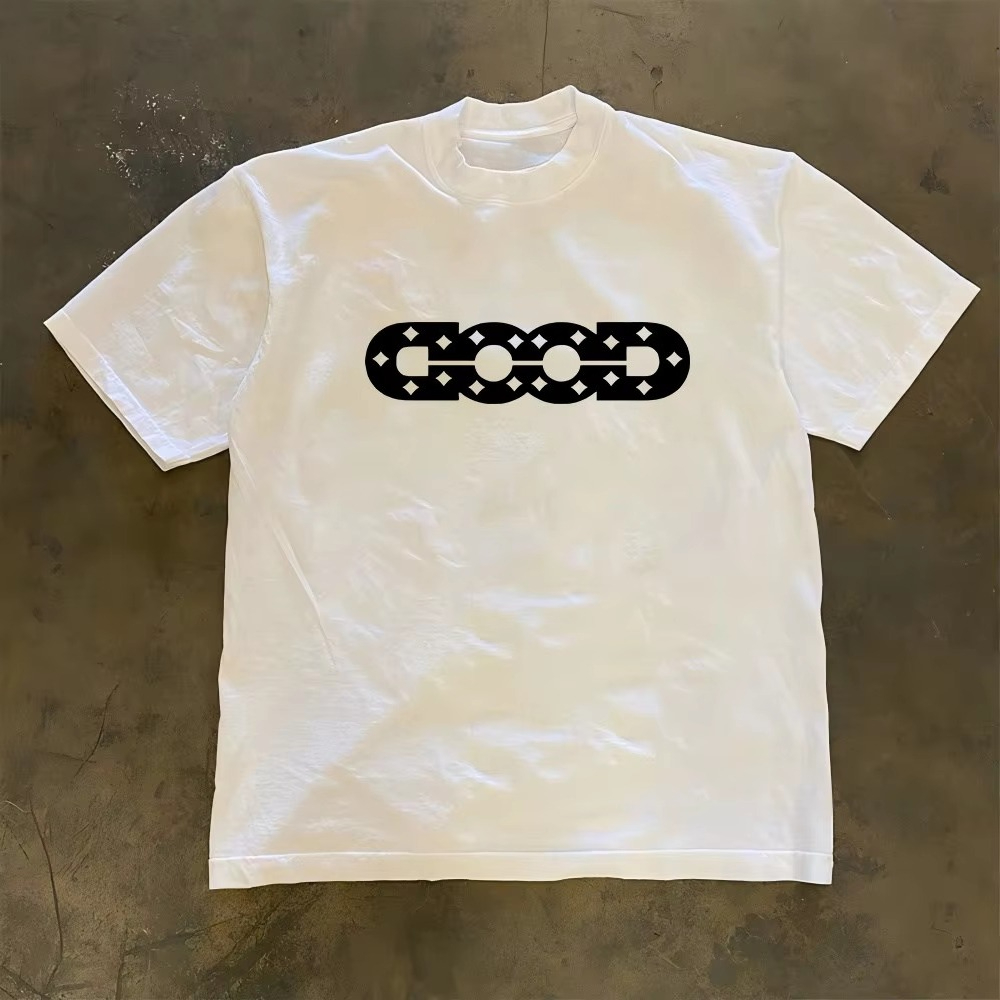 Good Streetwear Brand - GOED Logo Wit Y2K Street Trendy
