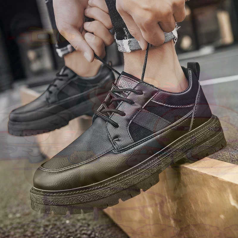 Donker natuurlijk leer Mode-sn - Good Streetwear Brand recensie en prijs