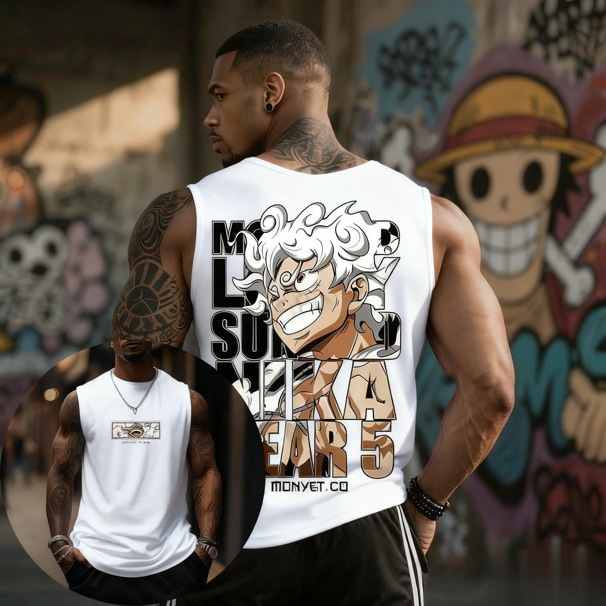 Een Stuk Luffy Gear 5 Tank Top - Good Streetwear Brand recensie en prijs