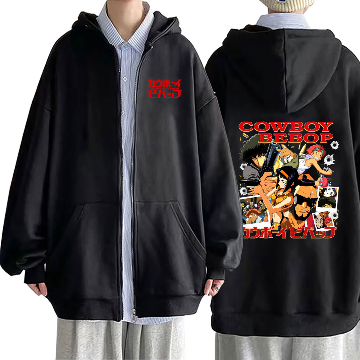 Anime Cowboy Bebop Rits Hoodie - Streetwear Brand Hoodie recensie en prijs