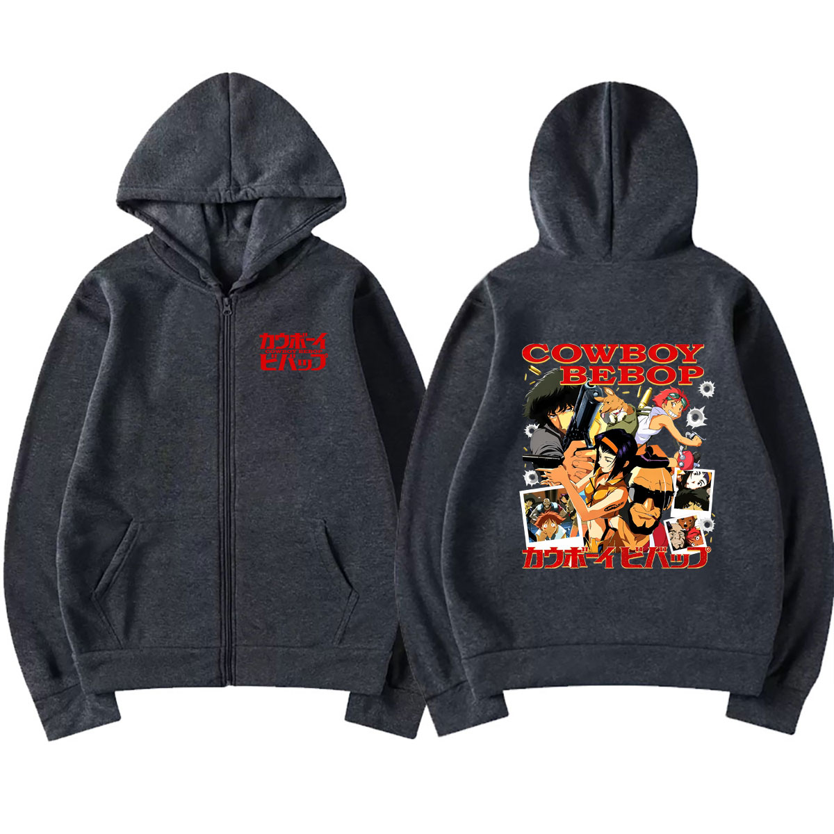 Anime Cowboy Bebop Rits Hoodie - Streetwear Brand Hoodie recensie en prijs